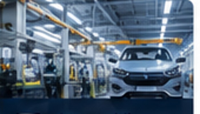 Production automobile